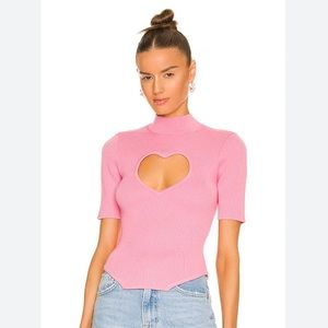 Fleur Du Mal Heart Top